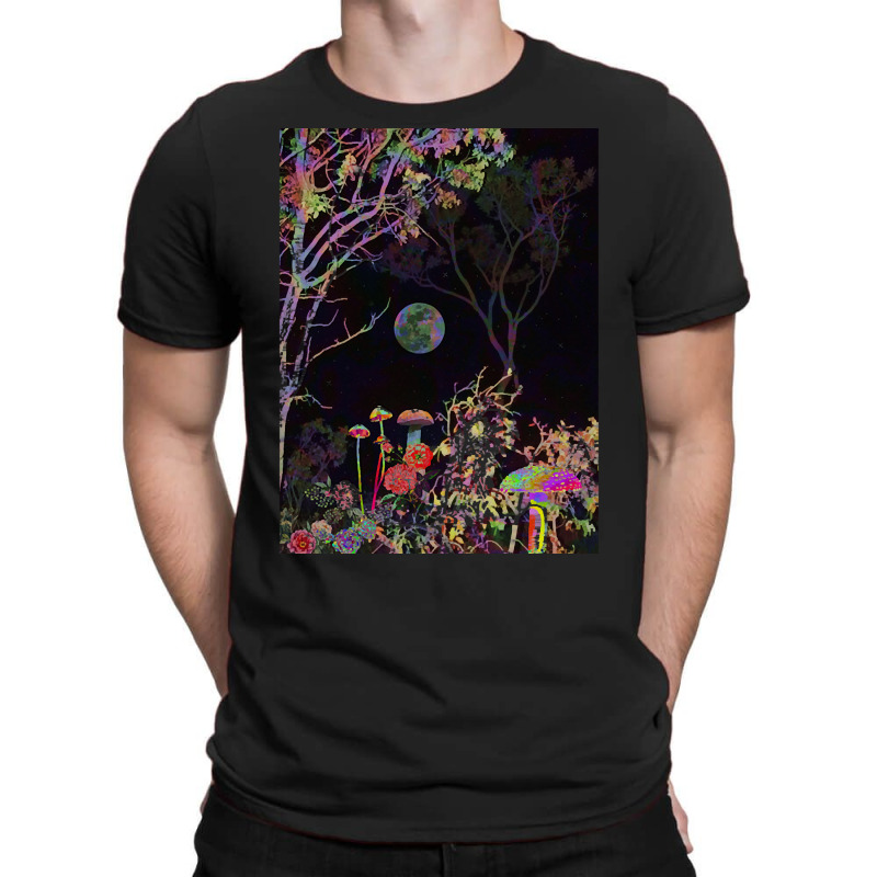 Psychedelic T  Shirt Colorful Night T  Shirt T-Shirt by clement51593 | Artistshot