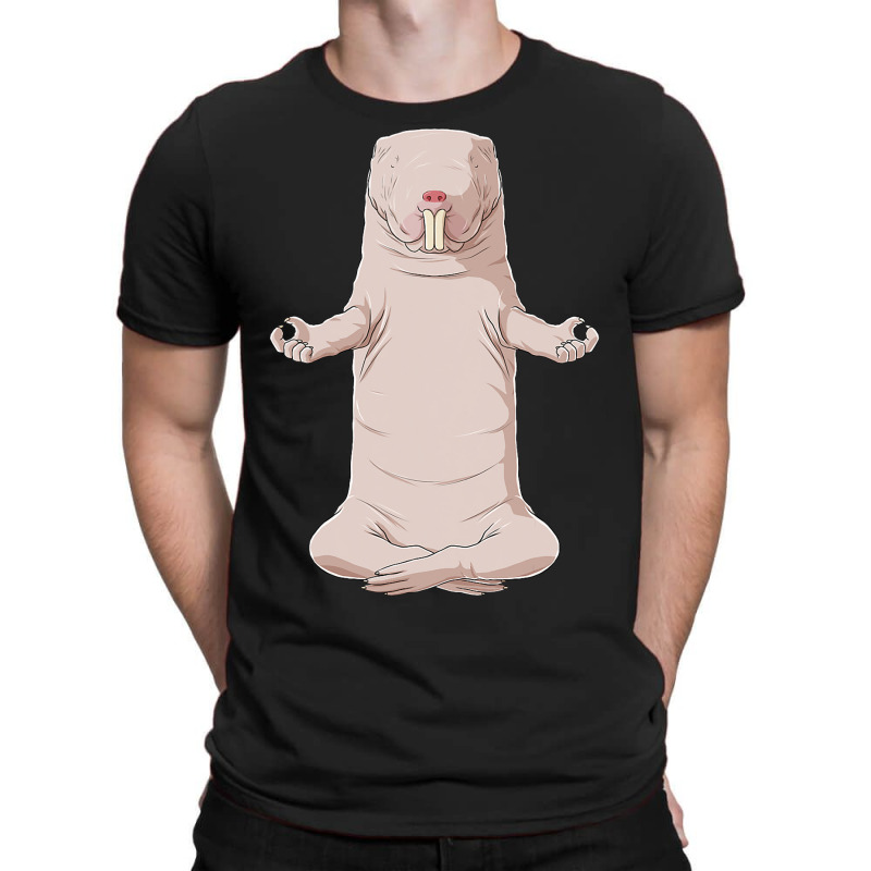 Funny Yoga Animal Naked Mole Rat T-shirt | Artistshot