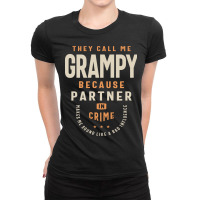 Grampy: The Mischievous Sidekick Ladies Fitted T-shirt | Artistshot