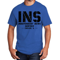 Independent News Service   Chicago Basic T-shirt | Artistshot