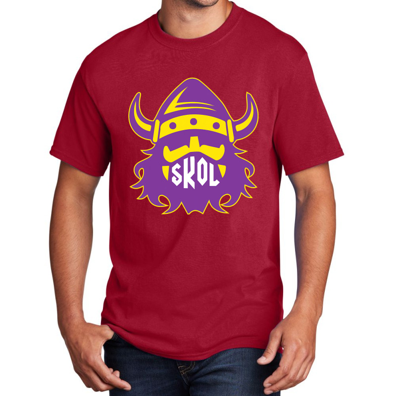 Skol Nordic Viking Helmet Shirt T Shirt Basic T-shirt | Artistshot