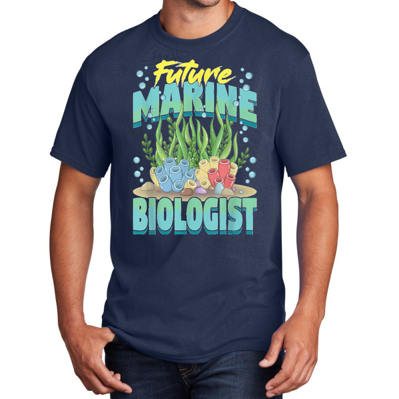 Future Marine Biologist Ocean Life Marine Biology Student Basic T-shirt | Artistshot