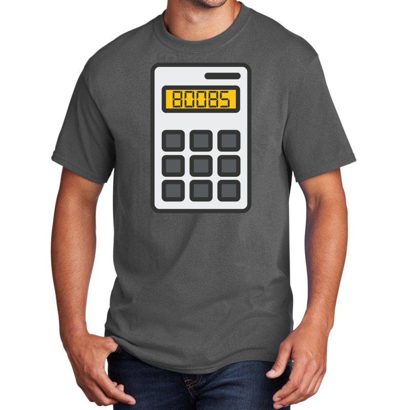 Calculator Boobs   Boobs Basic T-shirt by baruklambi | Artistshot