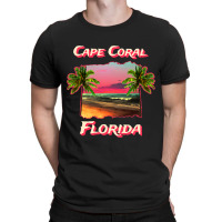 Beaches Of Cape Coral Florida 21 T-shirt | Artistshot