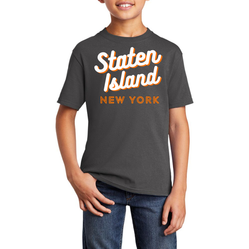 Staten Island Ny, Retro Si Ny T Shirt Basic Youth T-shirt by ToanJeiza | Artistshot