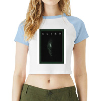 Alien Raglan Crop Top | Artistshot