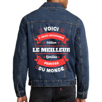 Best Humour Painter That Tears Funny Men Denim Jacket | Artistshot