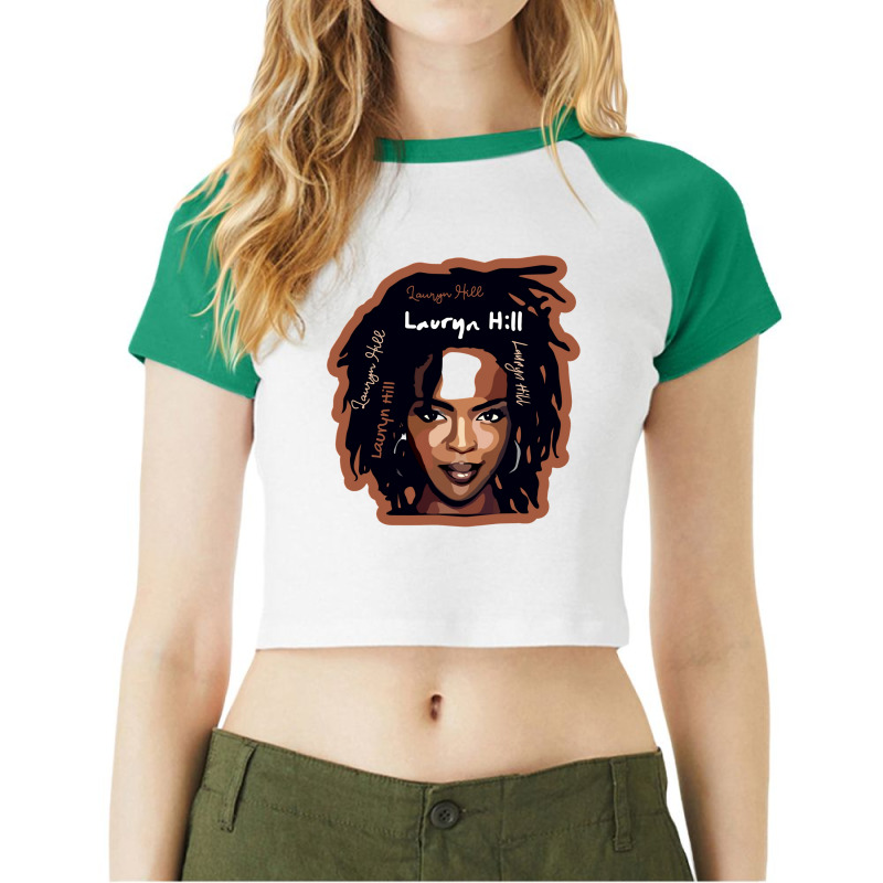 Fast Track Your Lauryn Hill Raglan Crop Top by salkieseederv | Artistshot