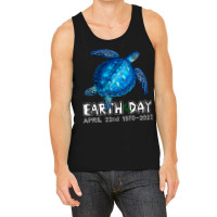 Blue Turtle Ocean Earth Day 2anniversary Tank Top | Artistshot