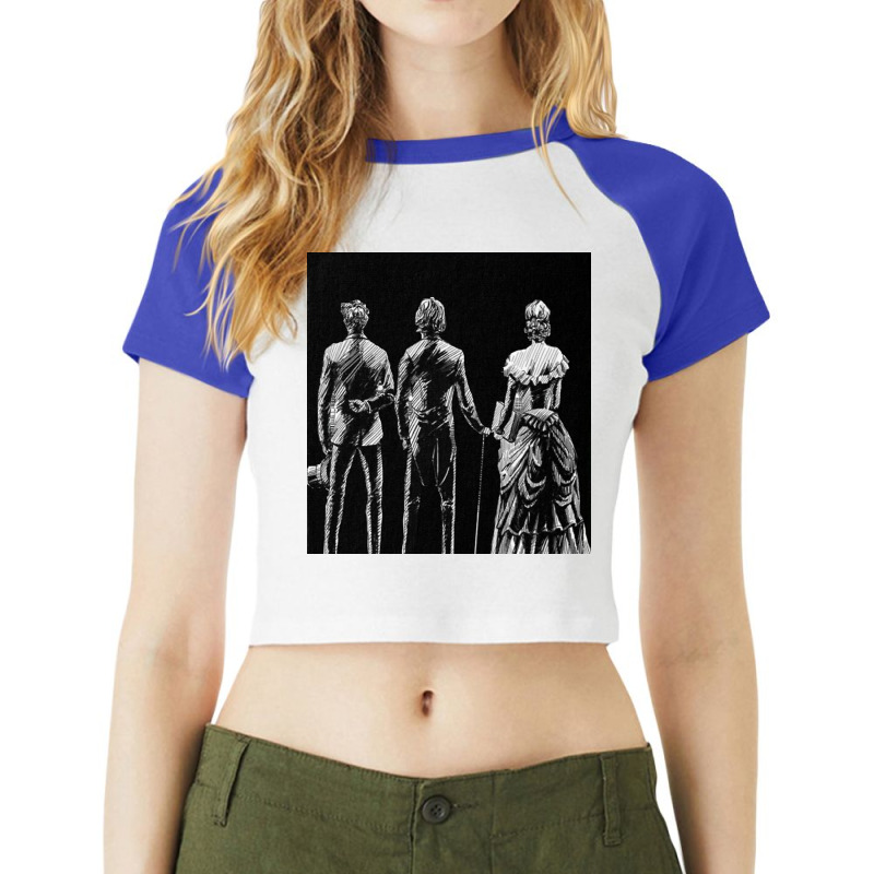 The Infernal Devices Raglan Crop Top by marksmoor | Artistshot