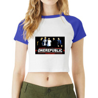 One Republic, One, Republic, One Republic Vintage, One Republic Art, O Raglan Crop Top | Artistshot