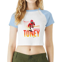 Limited Edition Kadarius Toney Raglan Crop Top | Artistshot