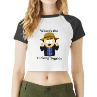 Limited Edition Tegridy Farms Raglan Crop Top | Artistshot