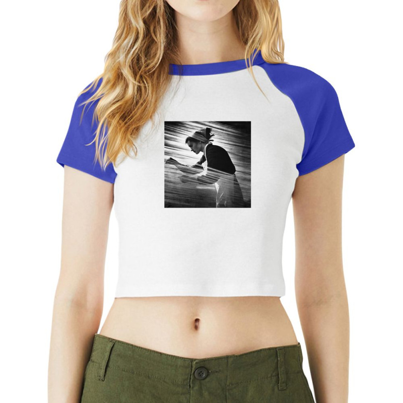 Entering Heaven Alive Raglan Crop Top by BrandiMclaren | Artistshot