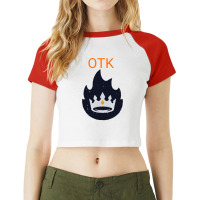 Otk Network (3) Raglan Crop Top | Artistshot