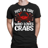 Cool Crab For Women Girls Crab Eating Lover Lobste T-shirt | Artistshot