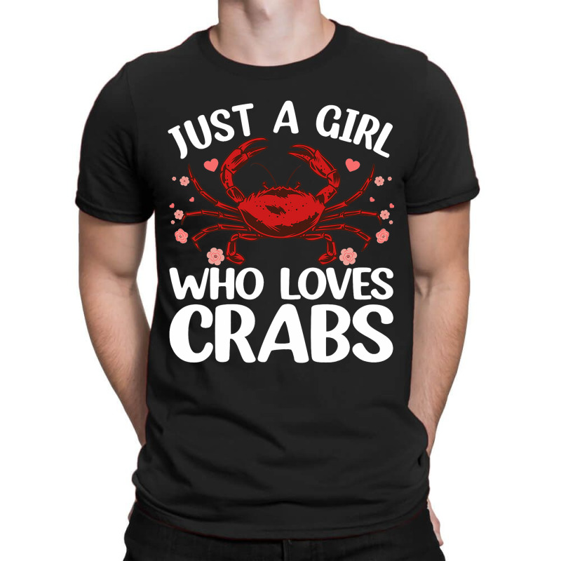 Cool Crab For Women Girls Crab Eating Lover Lobste T-shirt | Artistshot