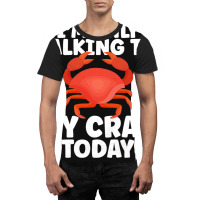 Cute Crab Design For Crab Lover Seafood Cool Crust Graphic T-shirt | Artistshot