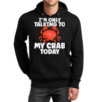 Cute Crab Design For Crab Lover Seafood Cool Crust Unisex Hoodie | Artistshot