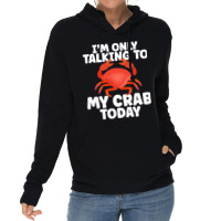 Cute Crab Design For Crab Lover Seafood Cool Crust Lightweight Hoodie | Artistshot