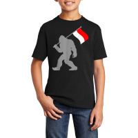 Indonesian Flag On Indonesia Flag T Shirt Basic Youth T-shirt | Artistshot