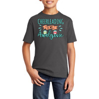 Cheerleading Is My Analgesic Design Quote Basic Youth T-shirt | Artistshot