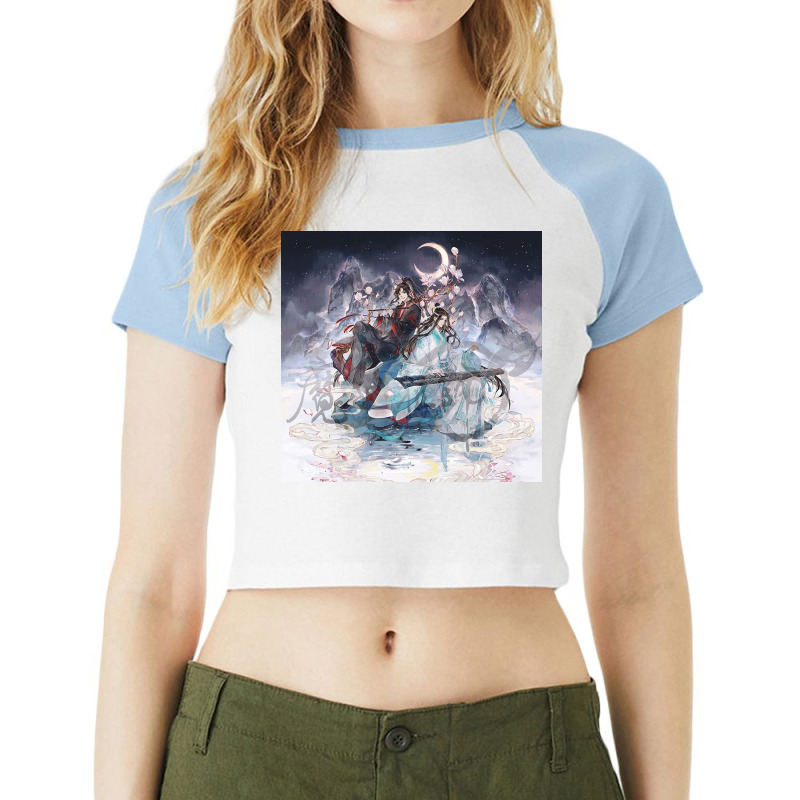 Mdzs Raglan Crop Top | Artistshot