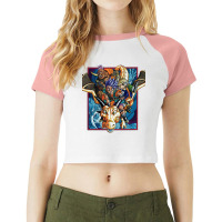 Dragon Quest Vi Raglan Crop Top | Artistshot