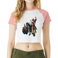 Dragon Quest Viii 2 Raglan Crop Top | Artistshot