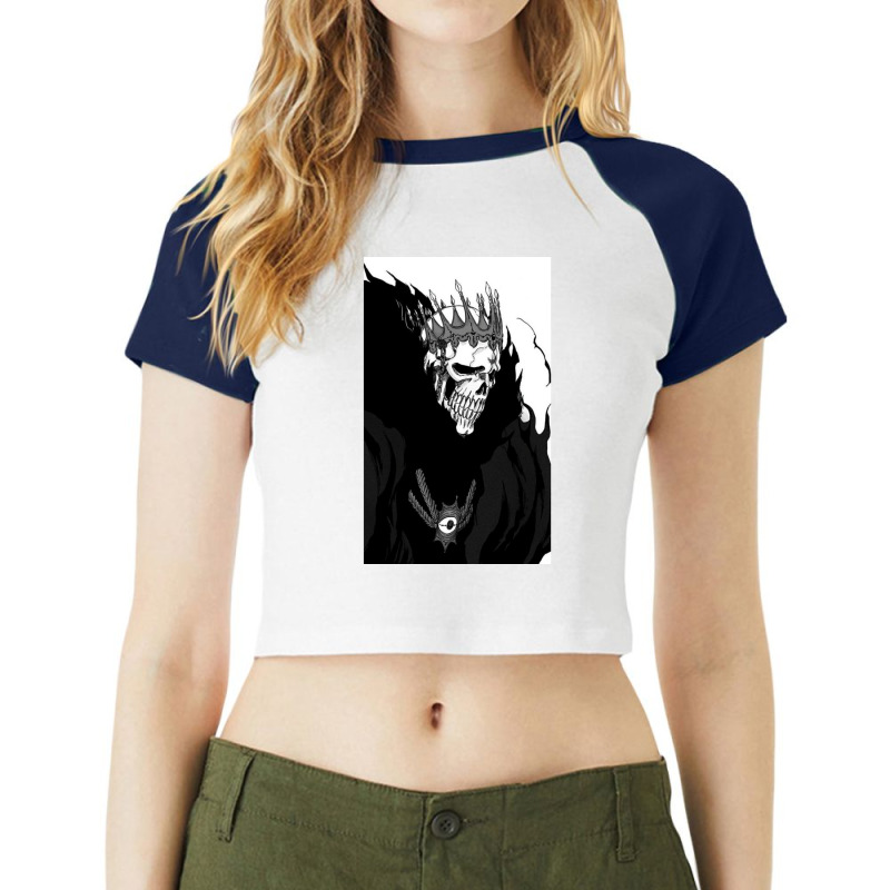 Bleach Black Soul Raglan Crop Top by jujiglib4 | Artistshot