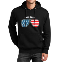 Cape Coral Florida Fl Us Cities America 4th Of Jul Unisex Hoodie | Artistshot