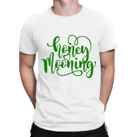 Honey Mooning Green Heart T-shirt | Artistshot