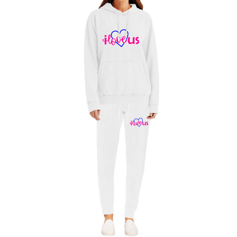 Funny I Love Us Hoodie & Jogger Set | Artistshot