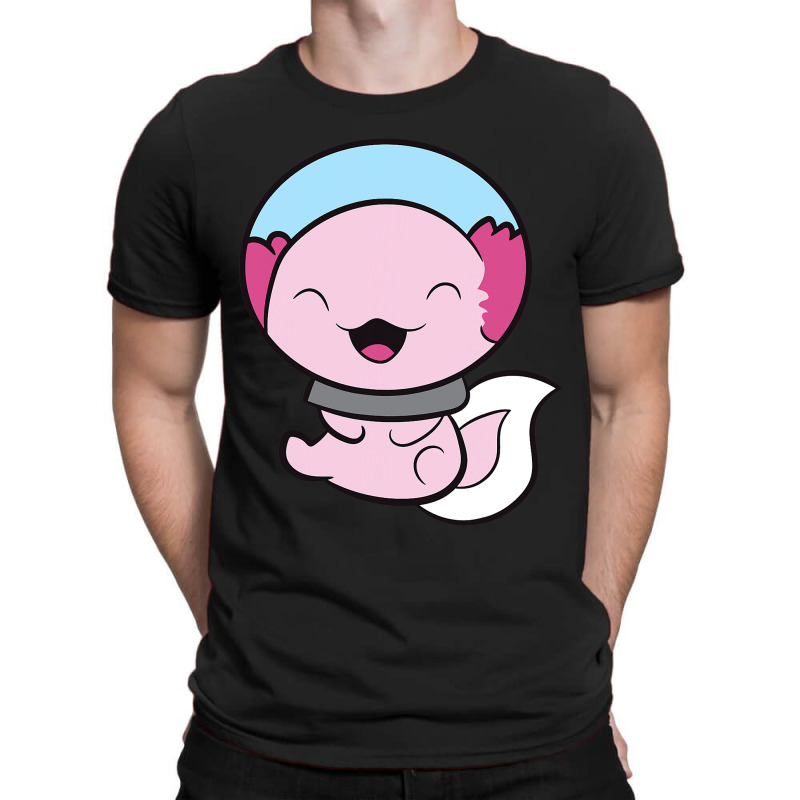 Cute Astronaut Axolotl Axolotl In Space Astronaut  T-shirt | Artistshot