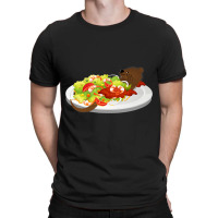 Cute Otter In A Shrimp Salad T-shirt | Artistshot