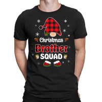 Christmas Brother Squad Family Group Matching Red  T-shirt | Artistshot