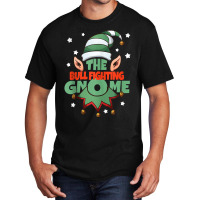 The Bull Fighting Gnome Funny Christmas Pajama Family Basic T-shirt | Artistshot