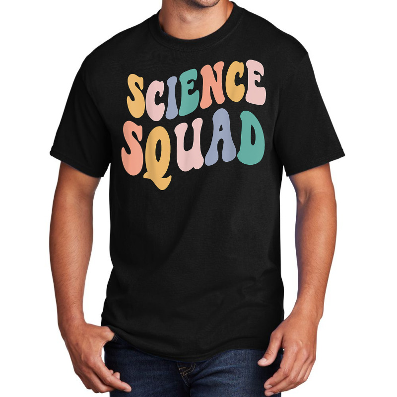 Science Squad, 1st Day Of School Cactus Stem Teacher Crew T Shirt Basic T-shirt | Artistshot