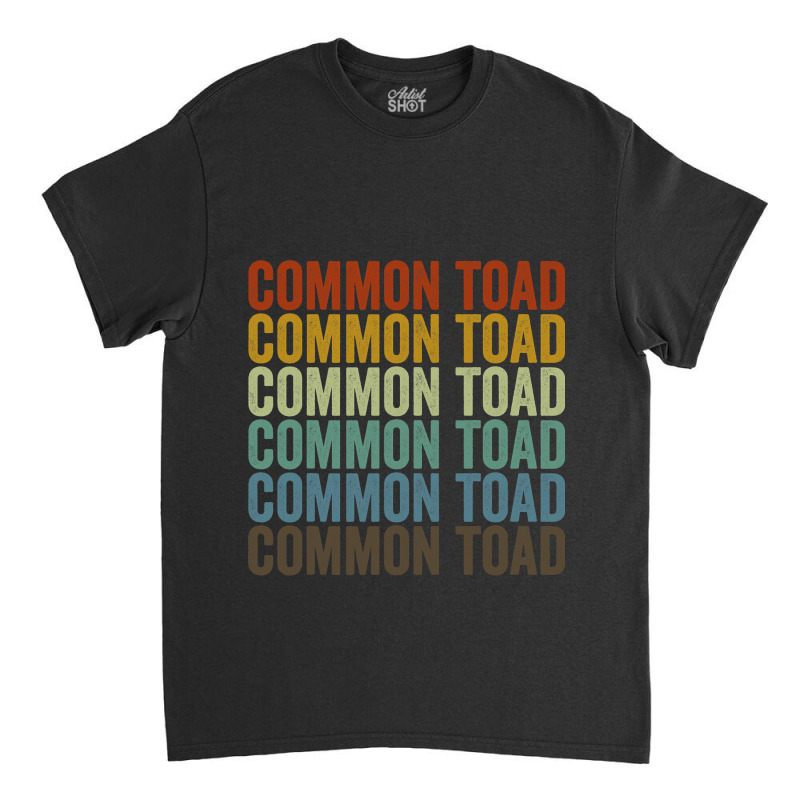 Common Toad Retro Classic T-shirt | Artistshot