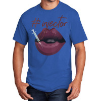 Womens Nurse Injector Lip Filler Injections Med Spa Nurse Injector V N Basic T-shirt | Artistshot