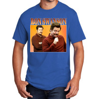 Character Animated Swanson Gifts Men Basic T-shirt | Artistshot