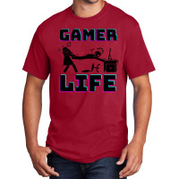 Gamer Life   Gamer Basic T-shirt | Artistshot