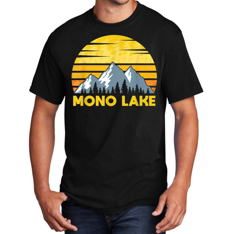 Lakes Camping Nature Outdoor   Wilderness Mono Lake T Shirt Basic T-shirt by BrandalynSaetern | Artistshot