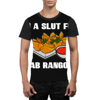 Crab Rangoon Asian Chinese Food Lover Sayings Food Graphic T-shirt | Artistshot