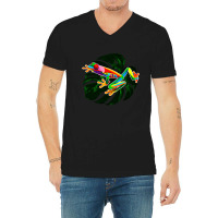 Cute Frog Gorgeous Animal Pet Toad Lover V-neck Tee | Artistshot