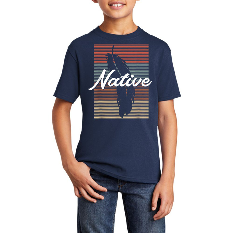 Native   Native American Pride T Shirt Basic Youth T-shirt by densonozmastonmq | Artistshot