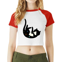 Hot Trend Falling Raglan Crop Top | Artistshot