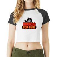 Love Funny Man Eat Crow Halloween Makeup Sleep Cool Gifts Raglan Crop Top | Artistshot