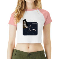 There Is No Spoon Decoded Raglan Crop Top | Artistshot