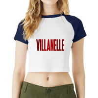 Villanelle Relaxed Fit Raglan Crop Top | Artistshot